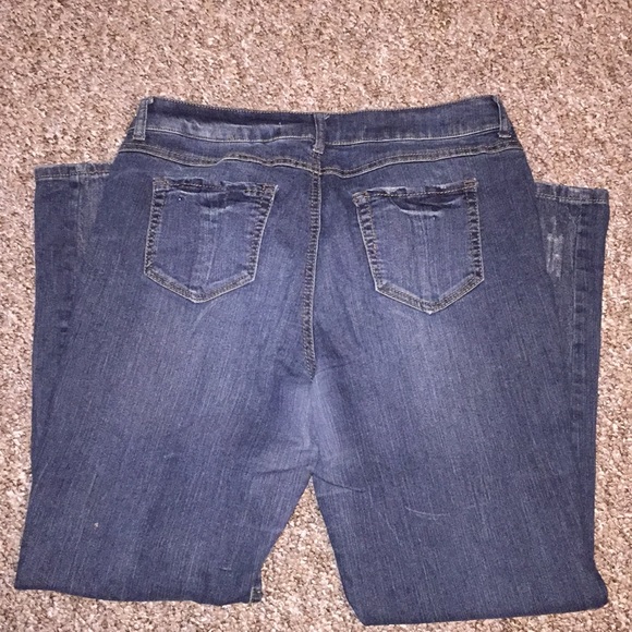 Vintage Curvy 13/14 American Original Rewash JEANS - Picture 3 of 6